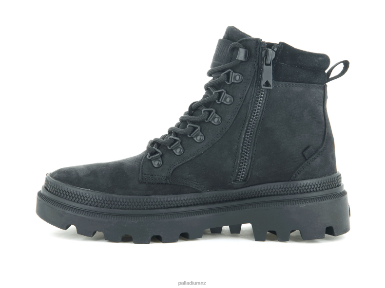 PALLATROOPER HIKER NUBUCK Palladium Women F820R235 Boots BLACK