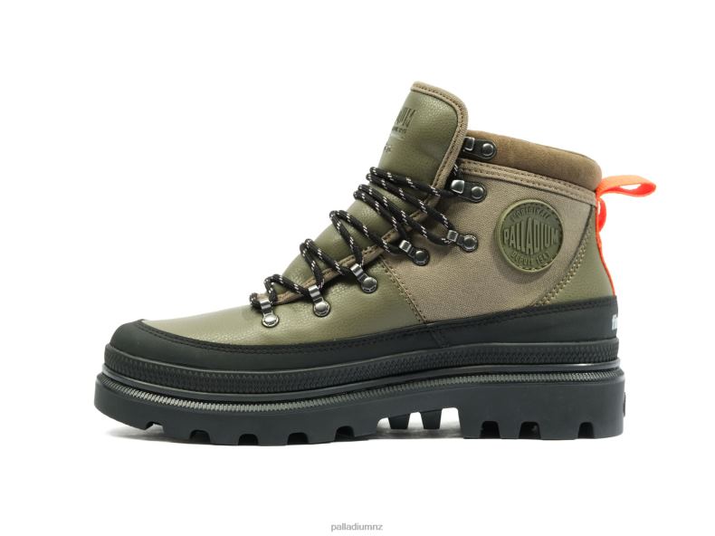 PALLATROOPER HIKER WPPLUS Palladium Unisex F820R20 Boots OLIVE NIGHT