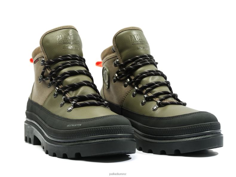 PALLATROOPER HIKER WPPLUS Palladium Unisex F820R20 Boots OLIVE NIGHT