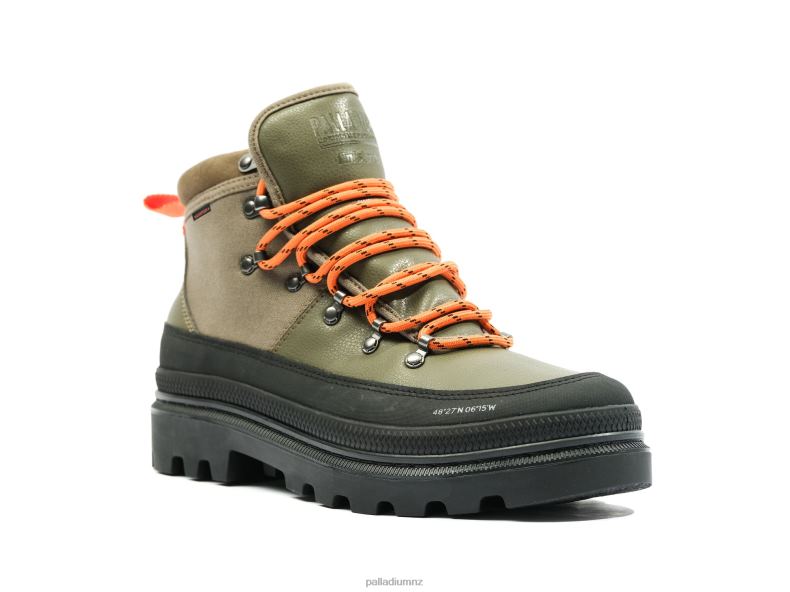 PALLATROOPER HIKER WPPLUS Palladium Unisex F820R20 Boots OLIVE NIGHT