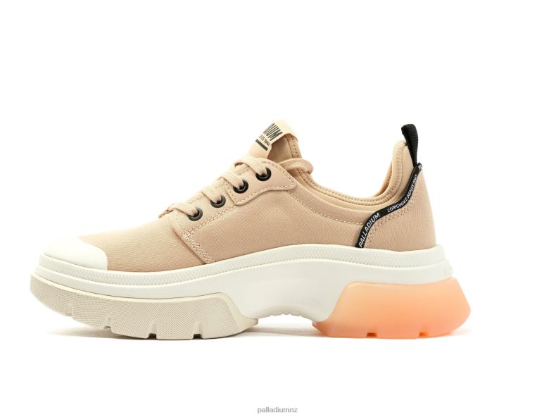 PALLAWAVE LO METRO Palladium Women F820R303 Shoes NUDE DUST