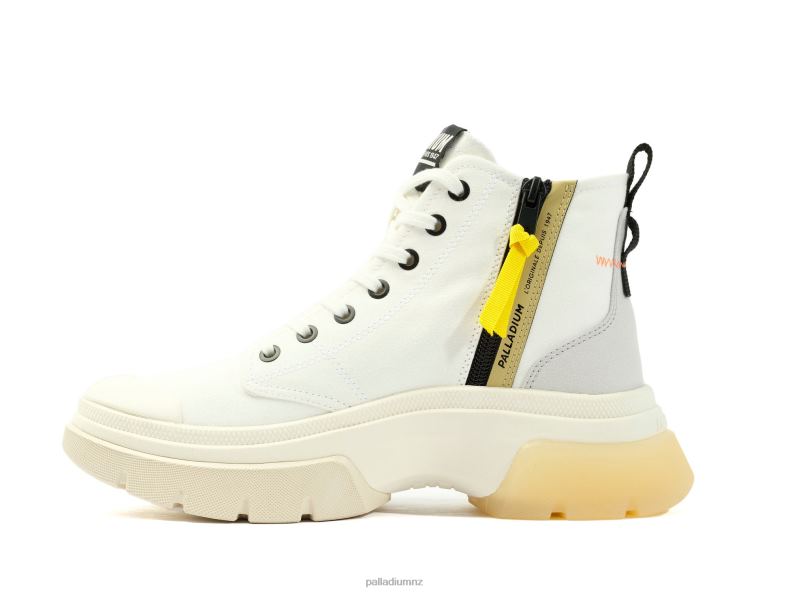 PALLAWAVE MID METRO Palladium Women F820R285 Shoes STAR WHITE