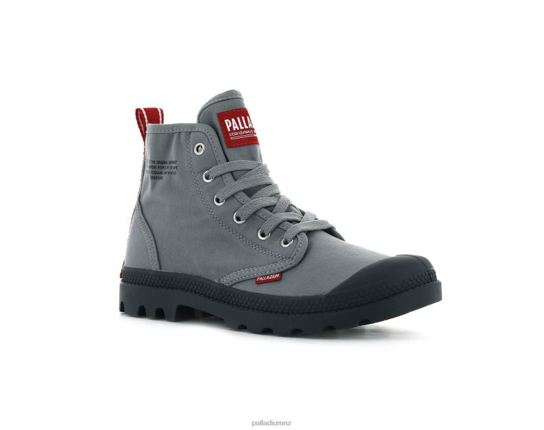 PAMPA HI DARE Palladium Unisex F820R99 Boots TITANIUM