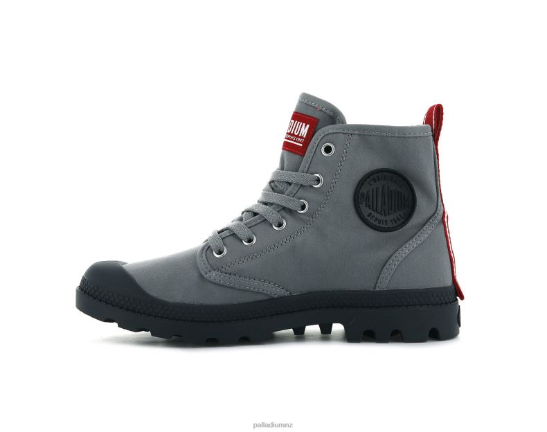 PAMPA HI DARE Palladium Unisex F820R99 Boots TITANIUM
