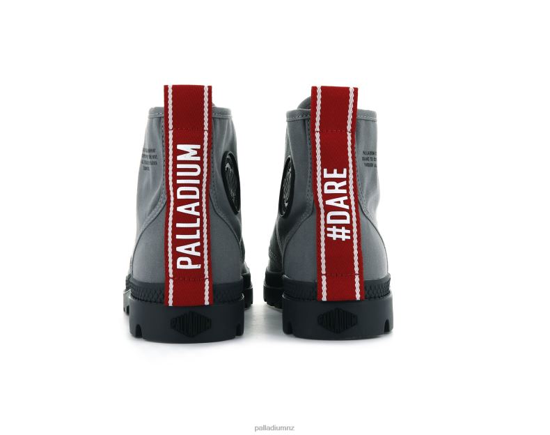 PAMPA HI DARE Palladium Unisex F820R99 Boots TITANIUM