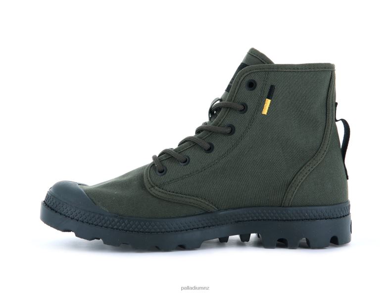 PAMPA HI HTG SUPPLY Palladium Unisex F820R66 Boots OLIVE NIGHT