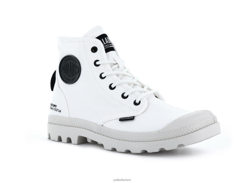 PAMPA HI HTG SUPPLY Palladium Unisex F820R68 Boots STAR WHITE