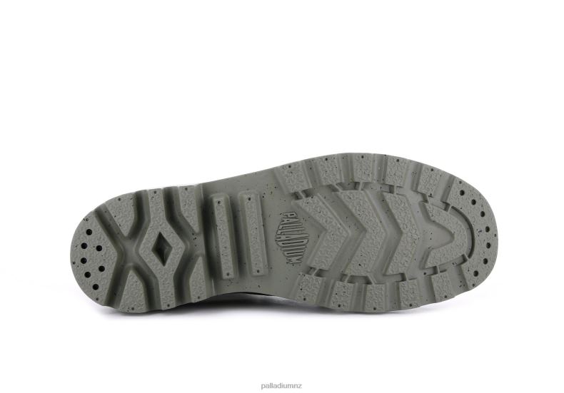 PAMPA HI ORGANIC II Palladium Unisex F820R89 Boots DUSTY GREEN