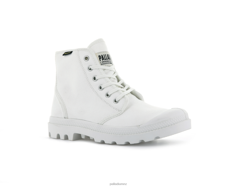 PAMPA HI ORIGINALE Palladium Unisex F820R90 Boots STAR WHITE