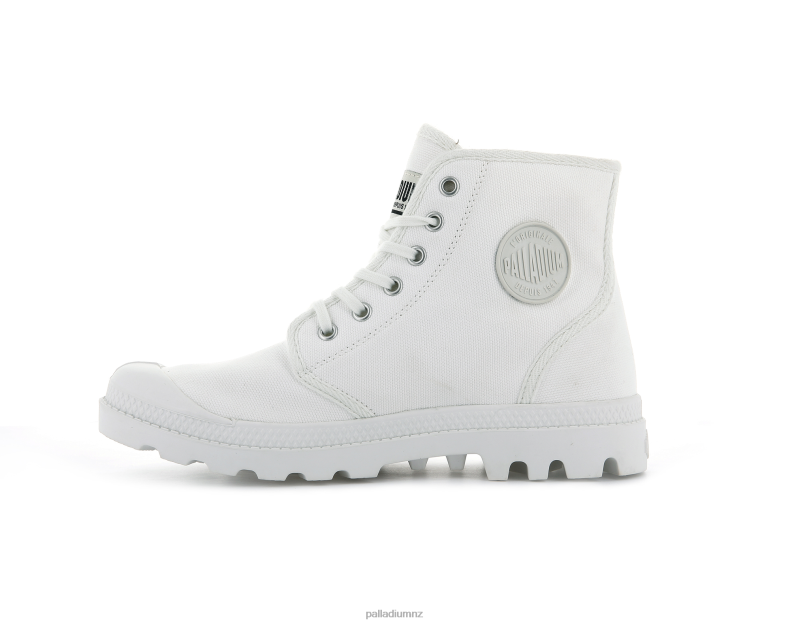 PAMPA HI ORIGINALE Palladium Unisex F820R90 Boots STAR WHITE