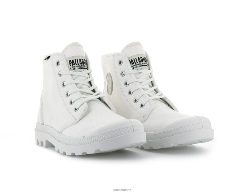 PAMPA HI ORIGINALE Palladium Unisex F820R90 Boots STAR WHITE