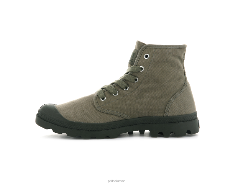 PAMPA HI Palladium Men F820R102 Boots DUSKY GREEN