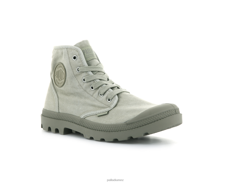 PAMPA HI Palladium Men F820R91 Boots EUCALYPTUS/ALUMINIUM