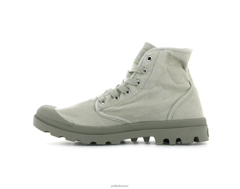 PAMPA HI Palladium Men F820R91 Boots EUCALYPTUS/ALUMINIUM
