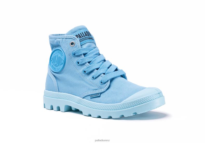 PAMPA HI V Palladium Kids F820R356 Shoes SCUBA BLUE