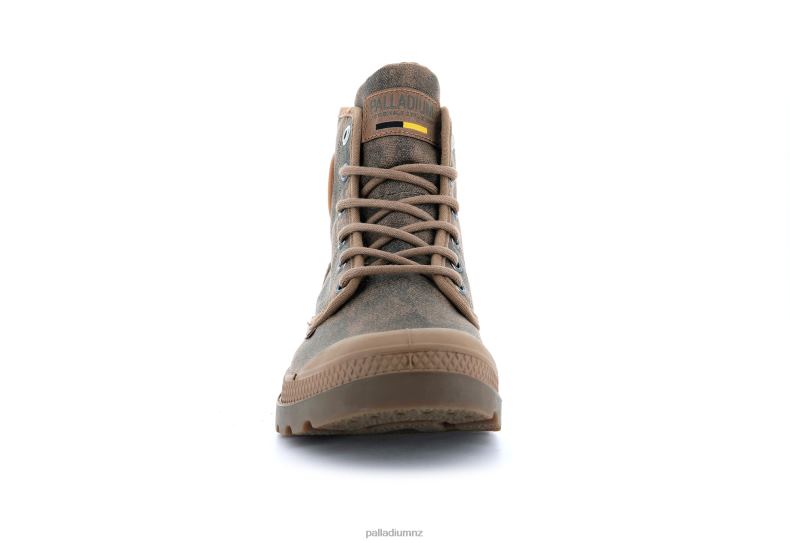 PAMPA HI WAX Palladium Unisex F820R121 Boots ESPRESSO