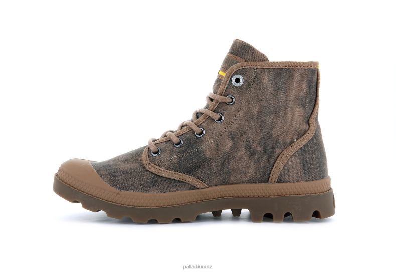 PAMPA HI WAX Palladium Unisex F820R121 Boots ESPRESSO