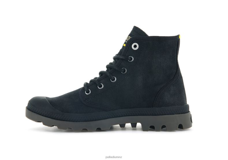 PAMPA HI WAX Palladium Unisex F820R78 Boots BLACK