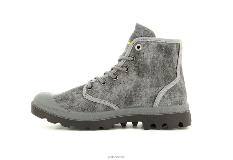 PAMPA HI WAX Palladium Unisex F820R79 Boots MOON ROCK