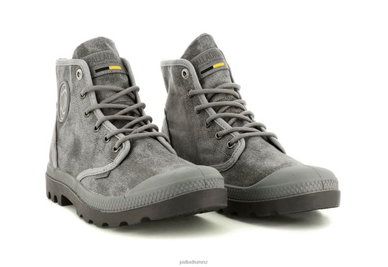PAMPA HI WAX Palladium Unisex F820R79 Boots MOON ROCK