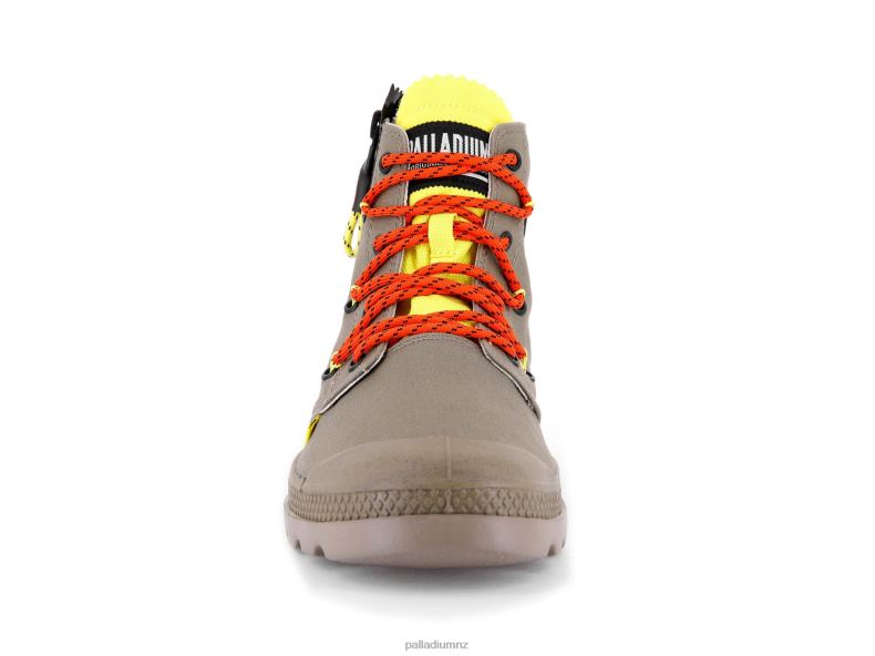 PAMPA LITE LACE IT Palladium Unisex F820R40 Boots DUSKY GREEN