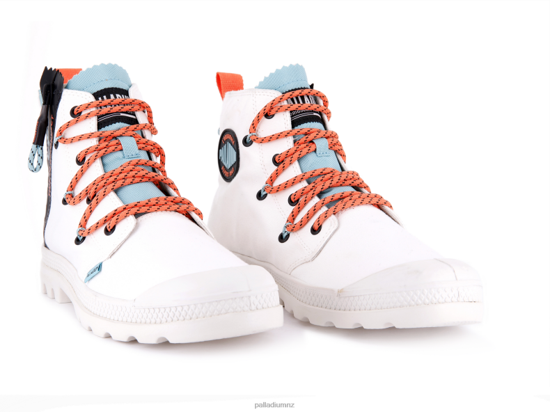 PAMPA LITE LACE IT Palladium Unisex F820R42 Boots STAR WHITE