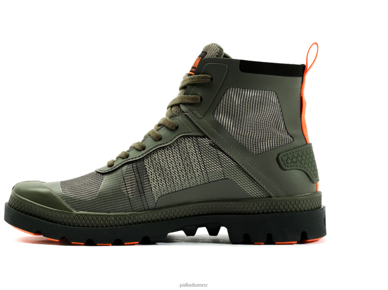 PAMPA LITE PLUS MATRYX Palladium Unisex F820R7 Boots OLIVE NIGHT
