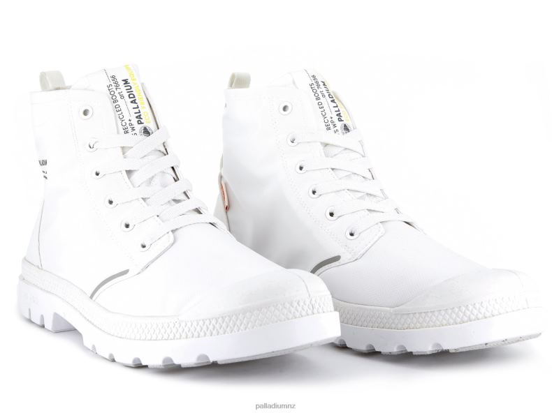 PAMPA LITEPLUS RECYCLE WPPLUS Palladium Unisex F820R103 Boots WHITE