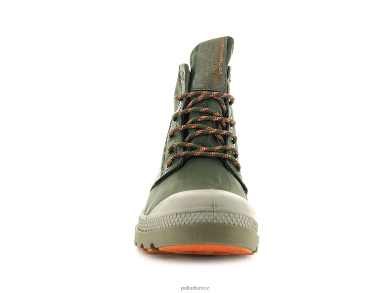 PAMPA LITEPLUS RECYCLE WPPLUS Palladium Unisex F820R43 Boots OLIVE NIGHT/BUTTERNUT