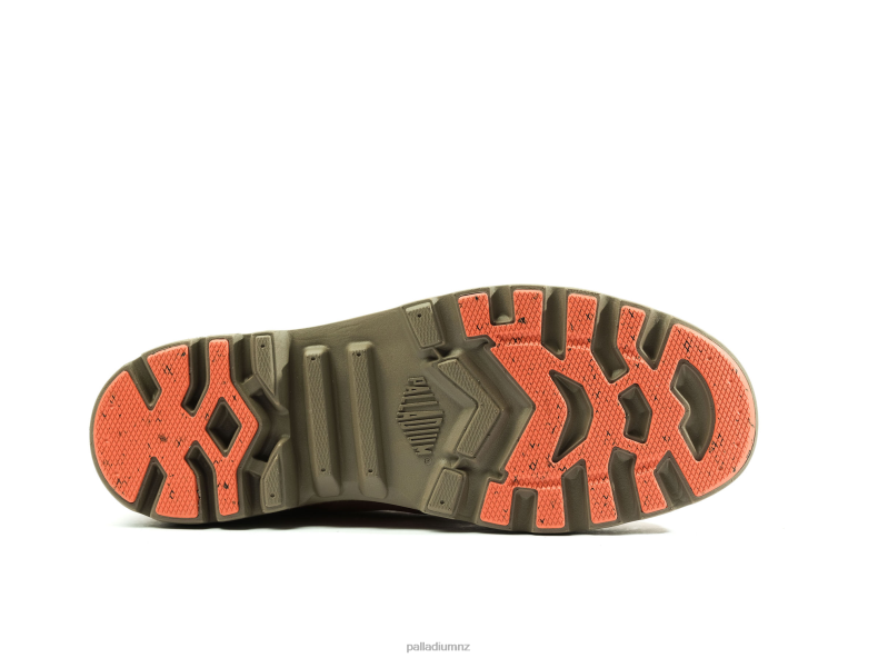 PAMPA LITEPLUS RECYCLE WPPLUS Palladium Unisex F820R44 Boots PERUARCH/WAX RED