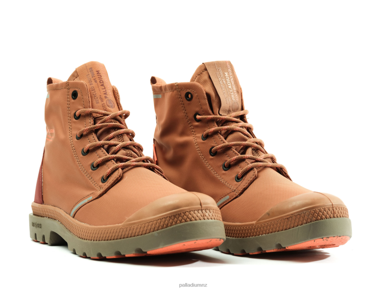 PAMPA LITEPLUS RECYCLE WPPLUS Palladium Unisex F820R44 Boots PERUARCH/WAX RED
