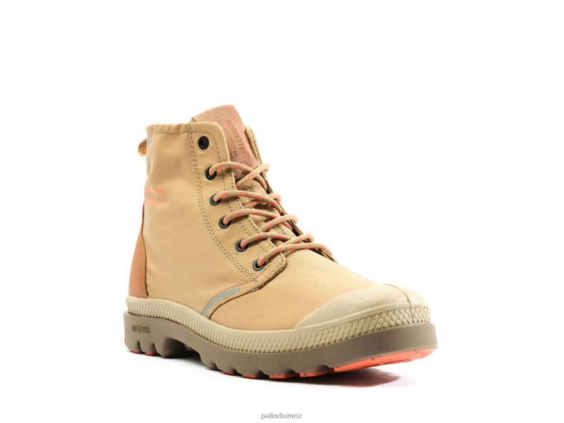 PAMPA LITEPLUS RECYCLE WPPLUS Palladium Unisex F820R45 Boots CARAMEL/CINAMMON