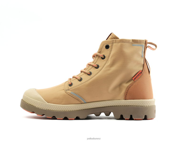 PAMPA LITEPLUS RECYCLE WPPLUS Palladium Unisex F820R45 Boots CARAMEL/CINAMMON
