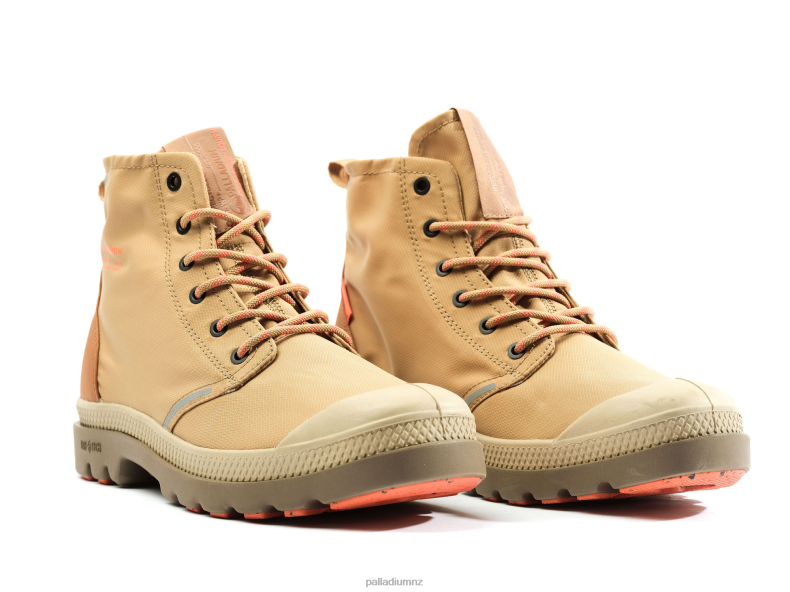 PAMPA LITEPLUS RECYCLE WPPLUS Palladium Unisex F820R45 Boots CARAMEL/CINAMMON