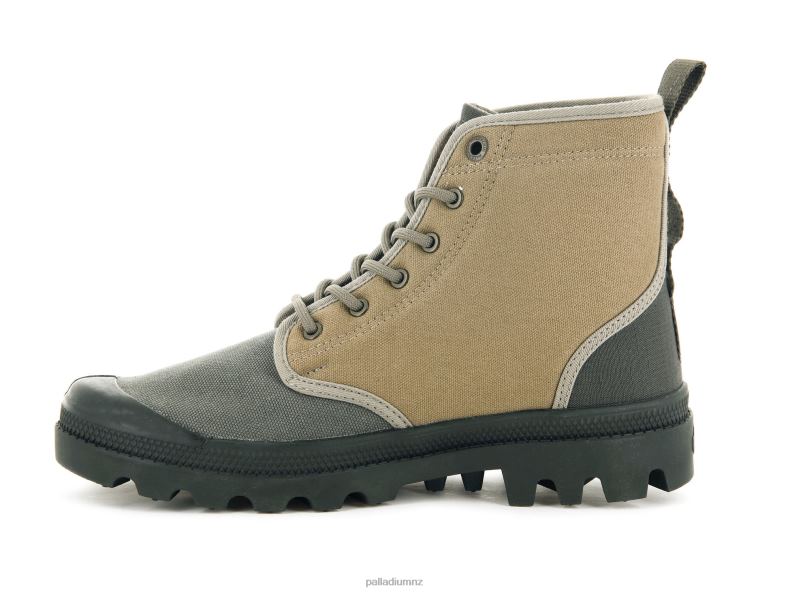 PAMPA SHADE 75TH Palladium Unisex F820R24 Boots OLIVE NIGHT