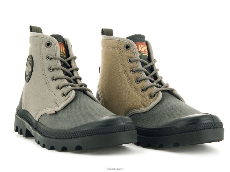 PAMPA SHADE 75TH Palladium Unisex F820R24 Boots OLIVE NIGHT