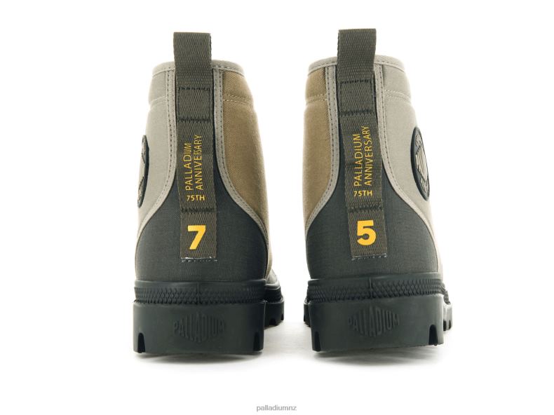 PAMPA SHADE 75TH Palladium Unisex F820R24 Boots OLIVE NIGHT