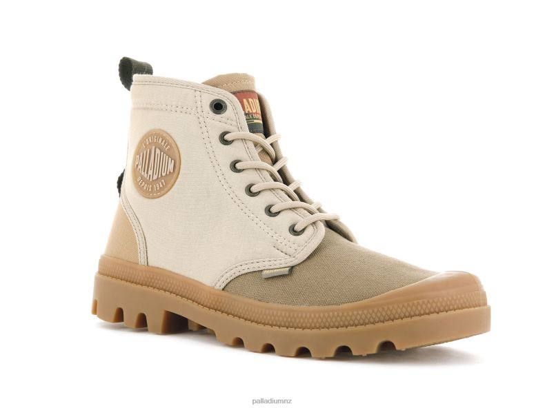 PAMPA SHADE 75TH Palladium Unisex F820R25 Boots BONE BROWN