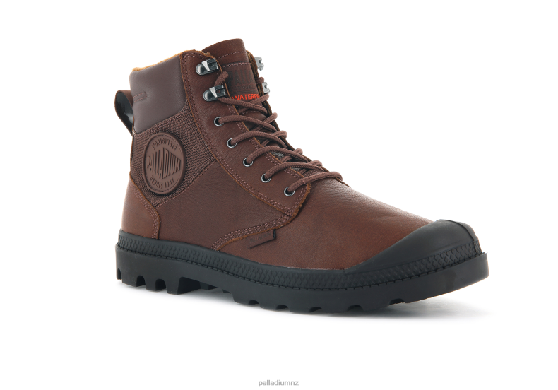 PAMPA SHIELD WPPLUS LTH Palladium Unisex F820R83 Boots MAHOGANY