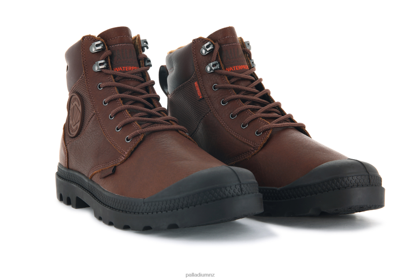 PAMPA SHIELD WPPLUS LTH Palladium Unisex F820R83 Boots MAHOGANY