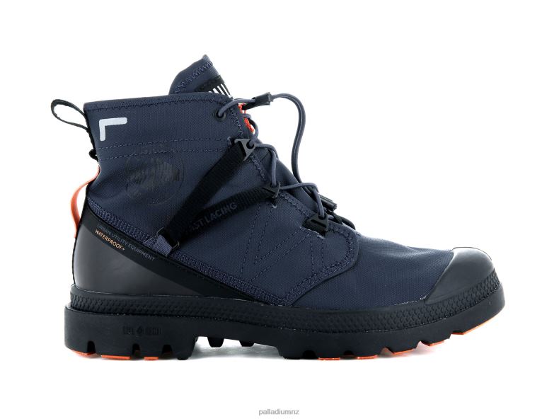 PAMPA TRAVEL LITEPLUS WATERPROOF Palladium Unisex F820R39 Boots MOOD INDIGO