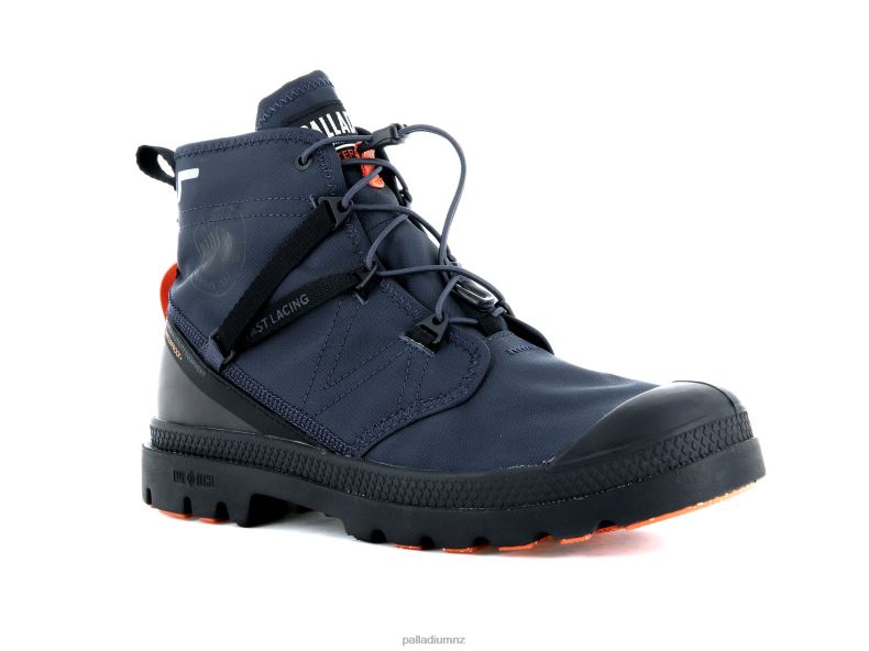PAMPA TRAVEL LITEPLUS WATERPROOF Palladium Unisex F820R39 Boots MOOD INDIGO