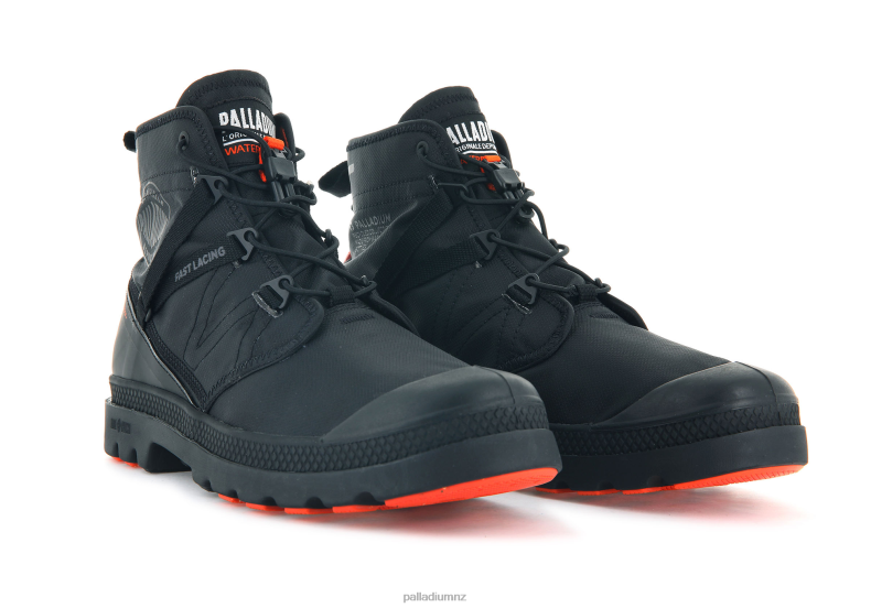 PAMPA TRAVEL LITEPLUS WATERPROOF Palladium Unisex F820R75 Boots BLACK
