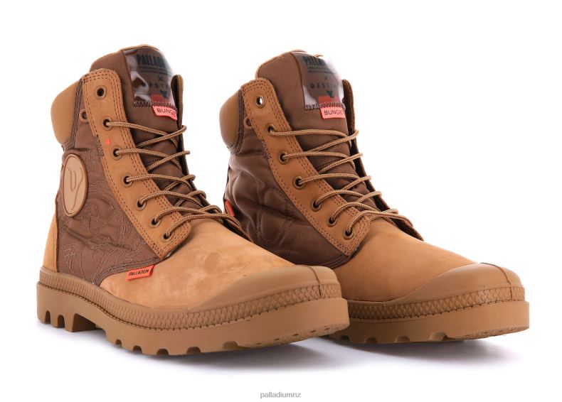 PAMPA X DESTINY WATERPROOF Palladium Unisex F820R71 Boots DEAR BROWN