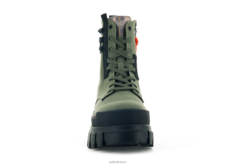 REVOLT BOOT TX Palladium Women F820R236 Boots OLIVE NIGHT