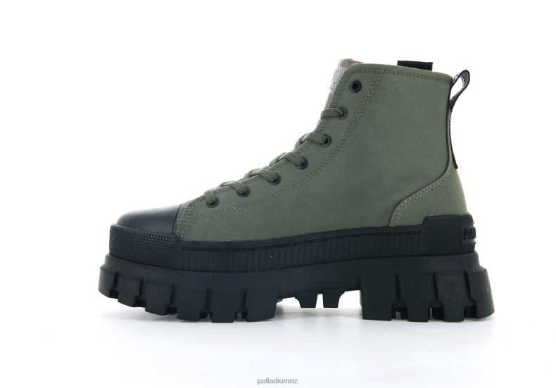 REVOLT HI TX Palladium Women F820R249 Boots OLIVE NIGHT