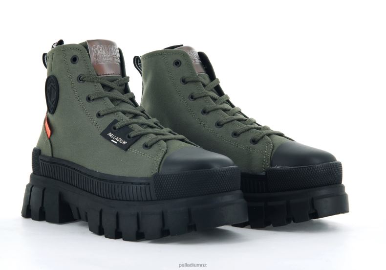 REVOLT HI TX Palladium Women F820R249 Boots OLIVE NIGHT