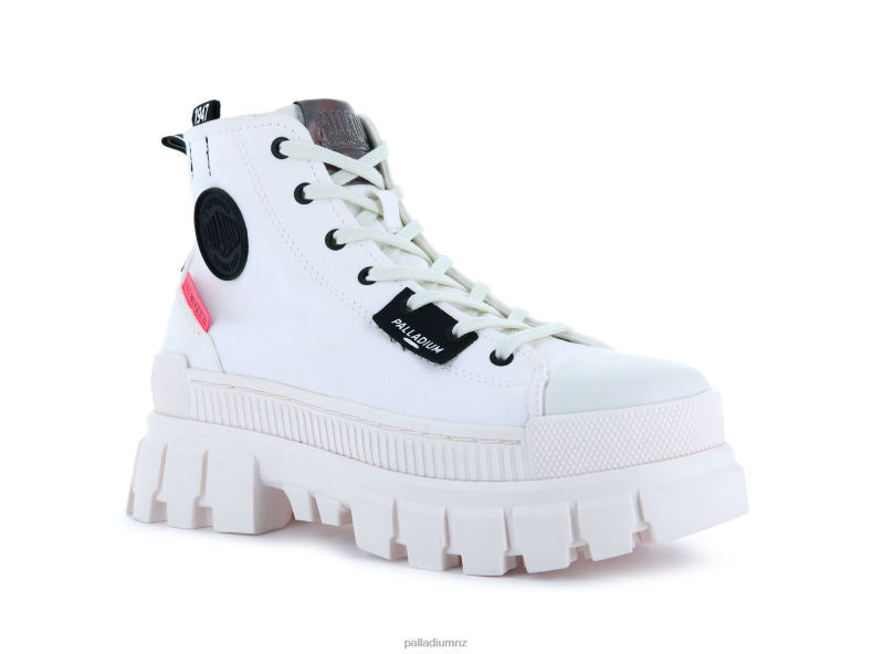 REVOLT HI TX Palladium Women F820R299 Shoes STAR WHITE/MARSHMALLOW