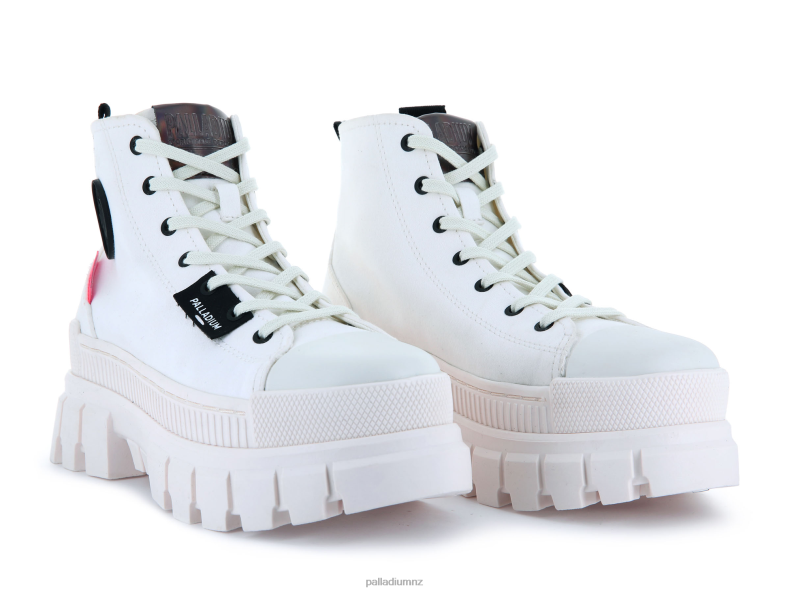 REVOLT HI TX Palladium Women F820R299 Shoes STAR WHITE/MARSHMALLOW