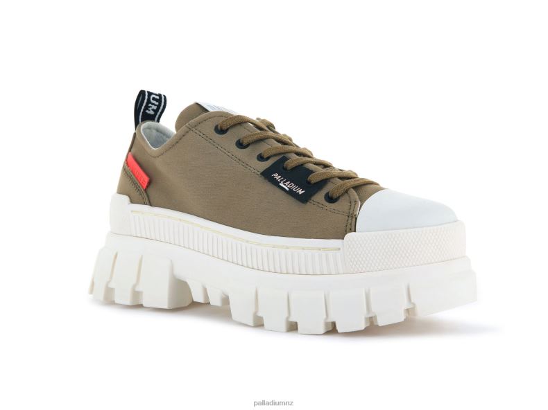 REVOLT LO TX Palladium Women F820R315 Shoes OLIVE